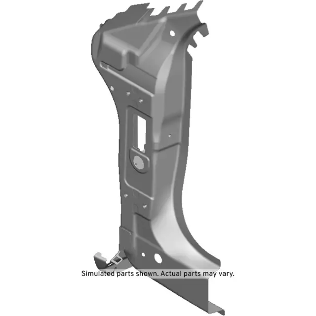 Driver Side Body Hinge Pillar Panel Reinforcement