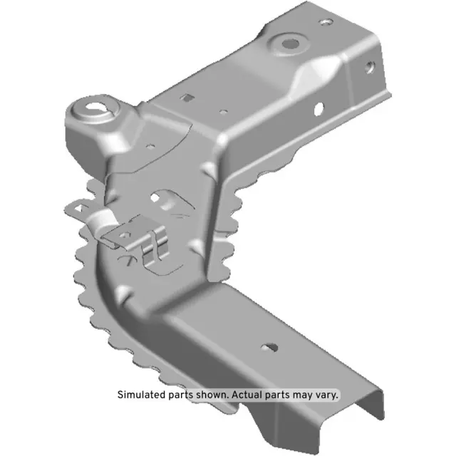 Driver Side Front End Upper Tie Bar