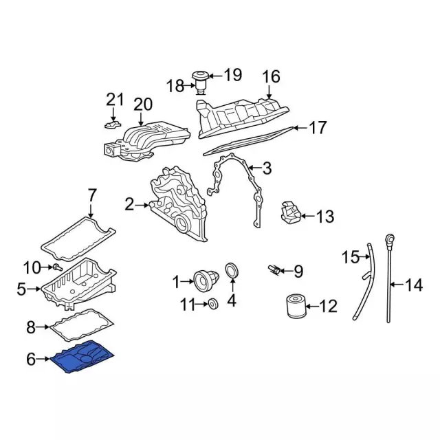 Kit Empaquetaduras Inferiores Ford Explorer Mustang Ranger
