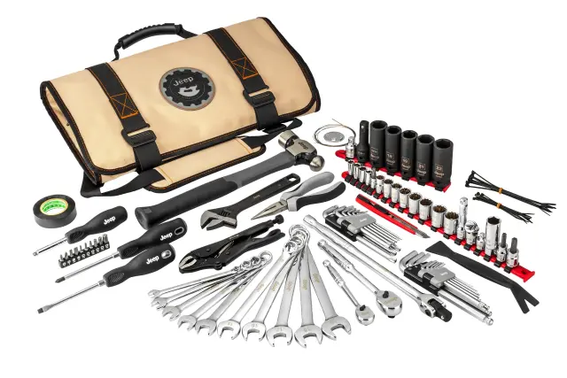 Alltrade 83-Piece Ultimate Jeep Tool Kit 68640356AA | My Mopar Parts