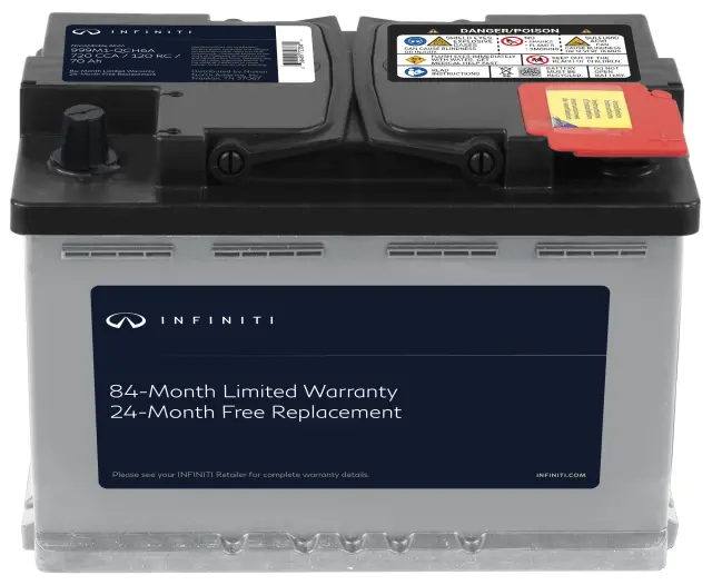 Genuine INFINITI Car Battery, Group H6 999M1QCH6A | OEM Parts Online