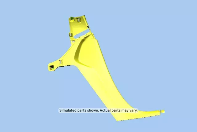 Jet Black Driver Side Body Lock Pillar Trim Panel