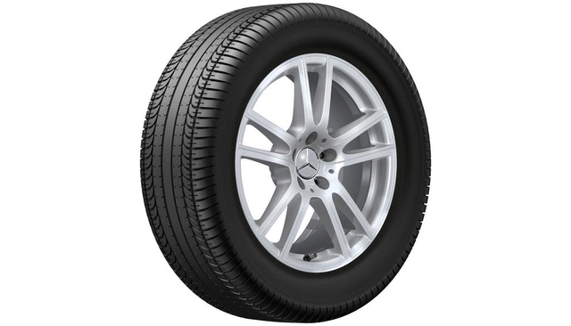 254-401-46-00-7X45 - 5-Twin-Spoke Wheel, 8 J X 18 Et 32, 5 2025 254-401-46-00-7X45 - 5-Twin-Spoke Wheel, 8 J X 18 Et 32, 5 2025