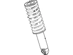 2005-2006 Ford GT Suspension Shock Absorber - Motorcraft (ASH-680)