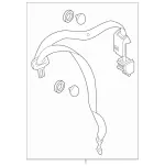 Seat Belt Lap And Shoulder Belt