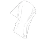 Padding, Front Seat Backr