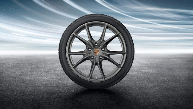 20-Inch Carrera S Winter Wheel-And-Tire Set