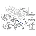 2023-2024 Ford - Rear Deflector