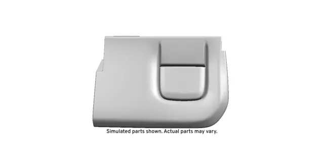 Dark Ash Gray Rear Driver Side Seat Cushion Cover