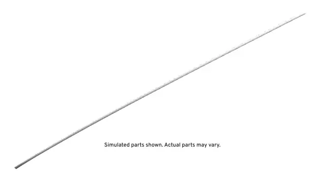 Black Driver Side Roof Panel Joint Finish Molding