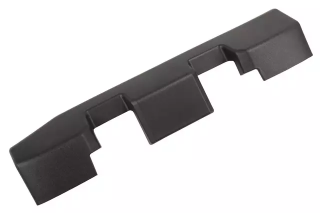 Jet Black Rear Seat Track Front Inboard Cover