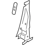 Lock Pillar - Driver's Side (LH)