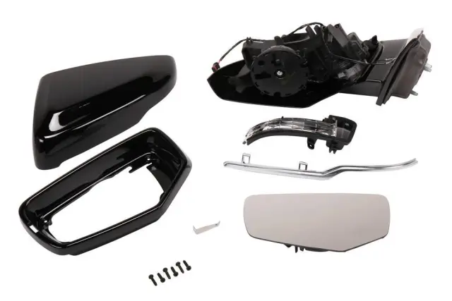2015-2019 Cadillac ATS Driver Side Door Mirror - OEM #84348231