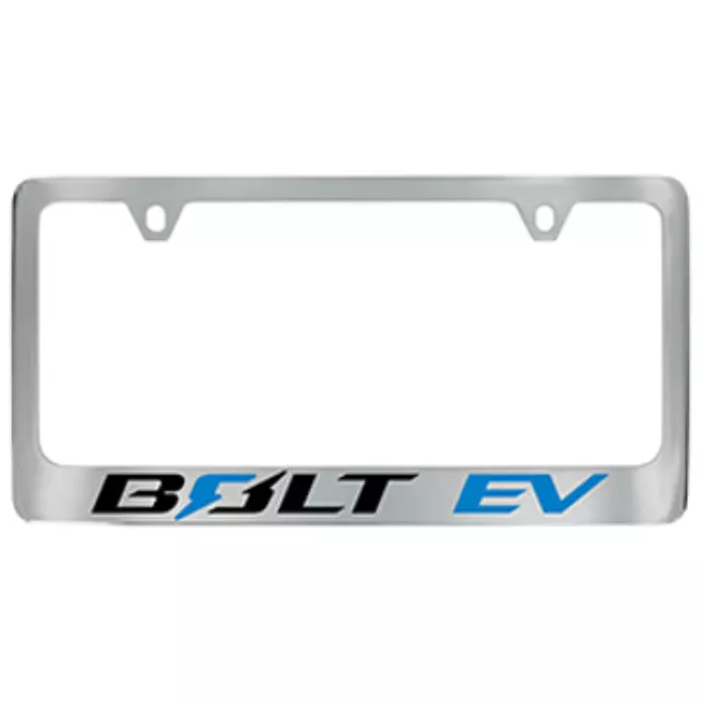 License Plate Frame, Bolt Ev