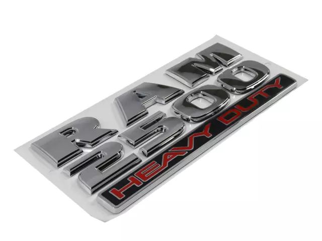 Heavy Duty Door Side Emblem Nameplate – Fits 1998-2019 Ram 2500 (68140250AC Style)