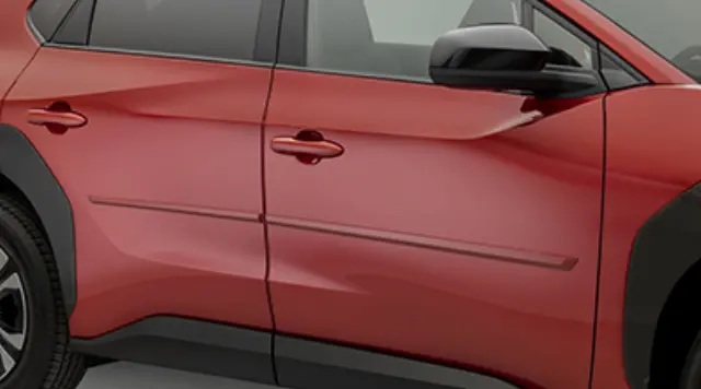 2021-2024 Toyota Body Side Moldings, Supersonic Red PT938-42190-13