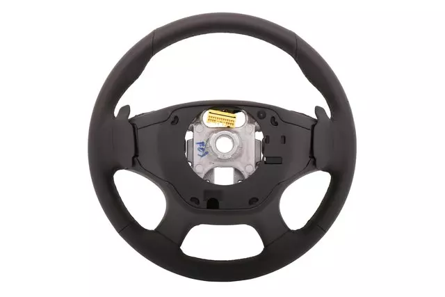 Black Steering Wheel Assembly
