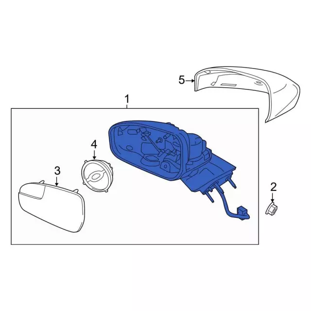 2020 Ford Mirror Assembly KS7Z-17683-BB | OEM Parts Online 