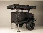 Overland Trailer, Basecamp, Black, sold by Addax
