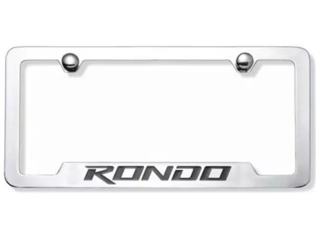 License Plate Frame - Chrome