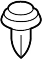 Door Trim Panel Clip