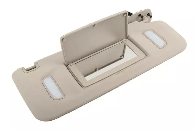 Light Opel Gray Passenger Side Sunshade