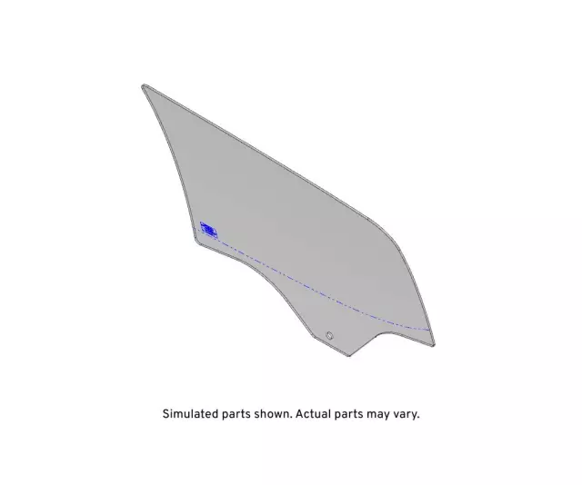 Rear Passenger Side Door Window