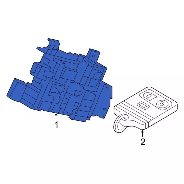 2008-2010 Ford Module - Door Lock And Alarm AC3Z-15604-D