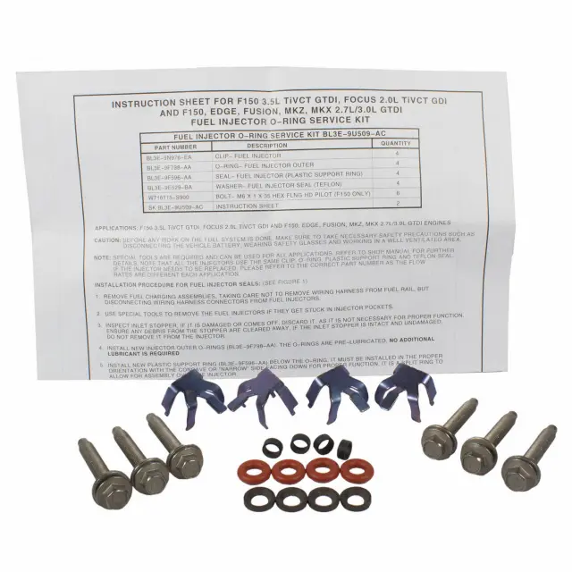 Ford Motorcraft Fuel Injector Oring Kit CM5242