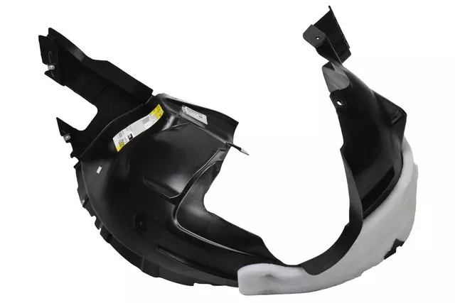 Front Driver Side Wheelhouse Liner with Insulator and Retainers