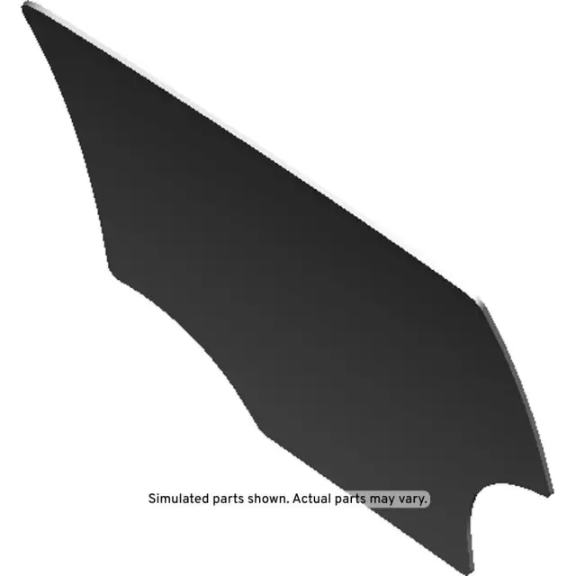 Passenger Side Rear Door Window