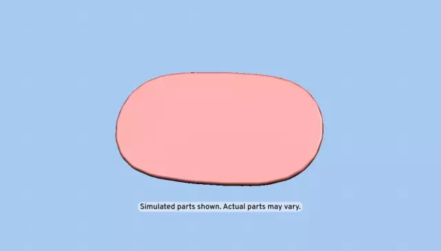 Light Titanium Body Lock Pillar Garnish Molding Plug