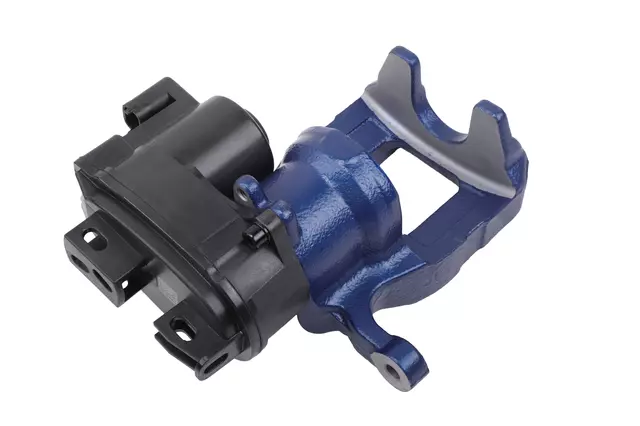 Blue Rear Passenger Side Disc Brake Caliper without Pads or Bracket