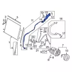 2023-2024 Ford - Discharge & Liquid Hose Assembly