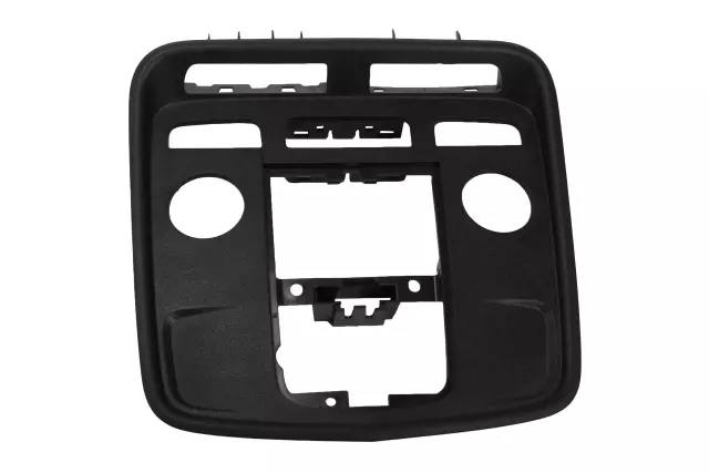 Jet Black Roof Console Opening Trim Plate