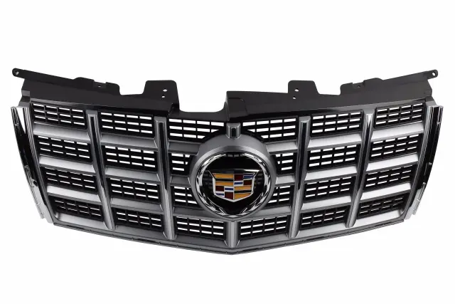 20995556 - Front Upper Grille in Chrome with Crest and Wreath Logo