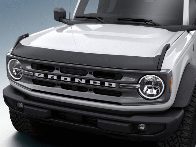 2021-2025 Ford Bronco Hood Protector - Aeroskin Black Smoke