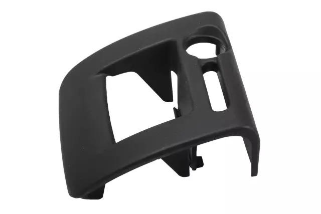 Jet Black Rear Driver Side Seat Back Latch Release Handle Bezel