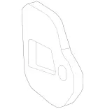 2016-2022 Mercedes-Benz - Seal, Lamp Housing