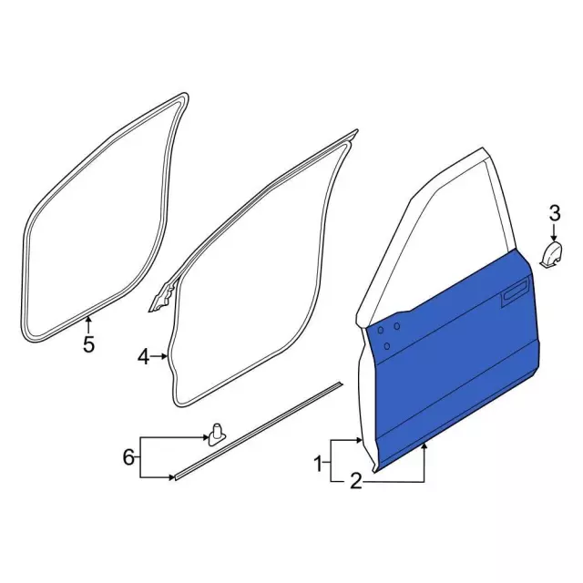 2021-2026 Ford Outer Panel ML3Z-1620200-A | OEM Parts Online