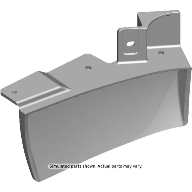 Rear Driver Side Tire Front Air Deflector