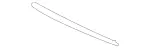 1995-2023 Mercedes-Benz - Trim Molding