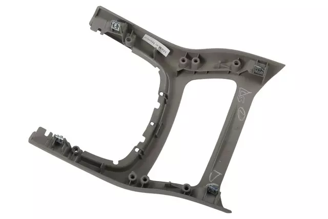 Light Platinum Front Floor Console Rear Trim Panel