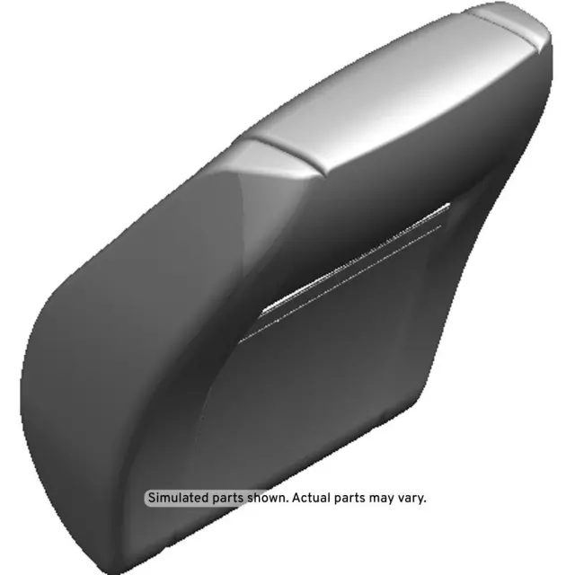 Jet Black Driver Seat Back Cover