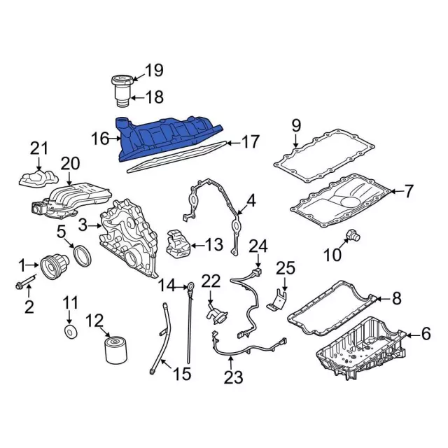 7l2z6582a - Ford Valve Cover | Levittown Ford Parts