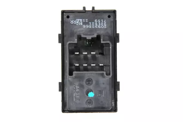 Jet Black Rear Door Window Switch