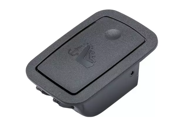 Jet Black Child Seat Bracket Access Hole Cover