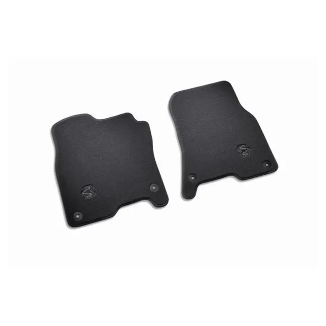 MOPAR 82215405 OEM Front Carpet Floor Mats – 2019 Ram 1500 DT Quad Cab – Premium