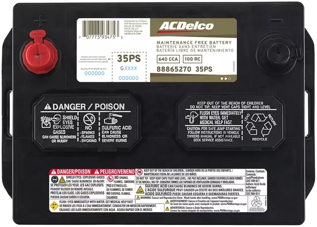 1984-2024 ACDelco Battery 35PS | TascaParts.com