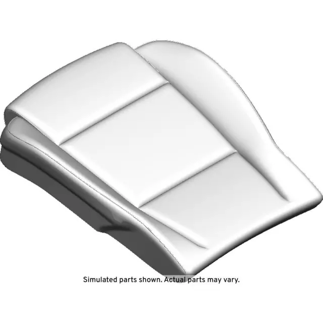 Jet Black Driver Seat Cushion Cover